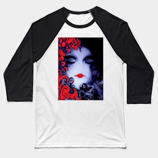 art deco wood nymph ,,,House of Harlequin Baseball T-Shirt